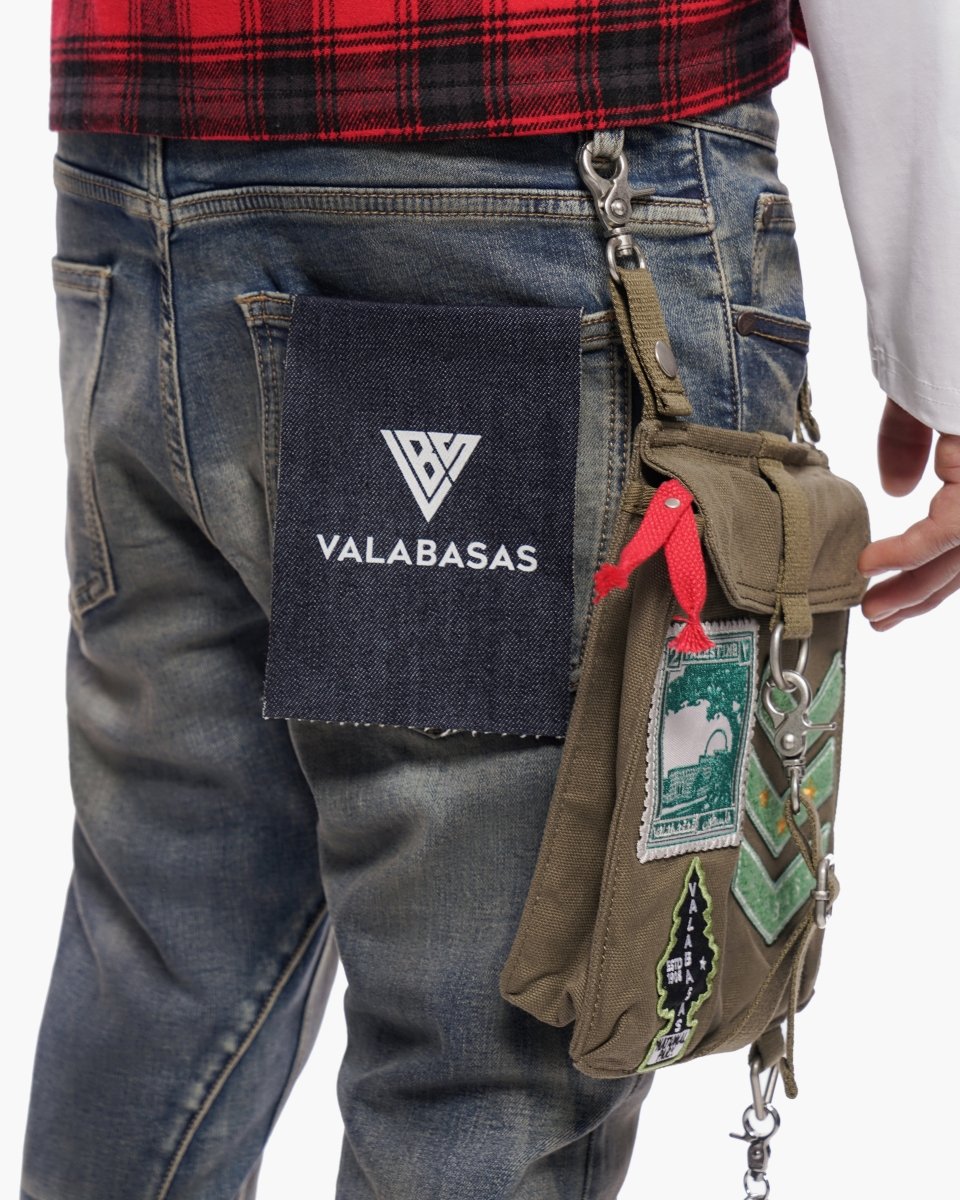 Story Stacked Dirty Blue Jean - Valabasas
