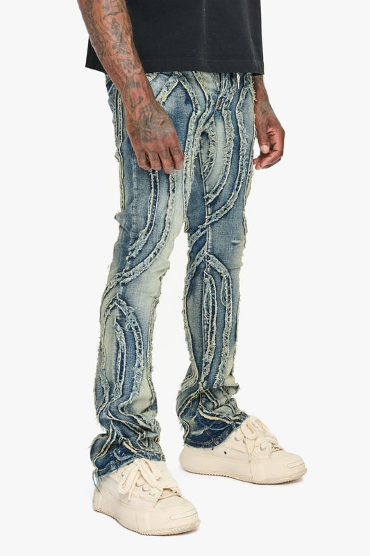 Strava Blue Washed Stacked - Valabasas