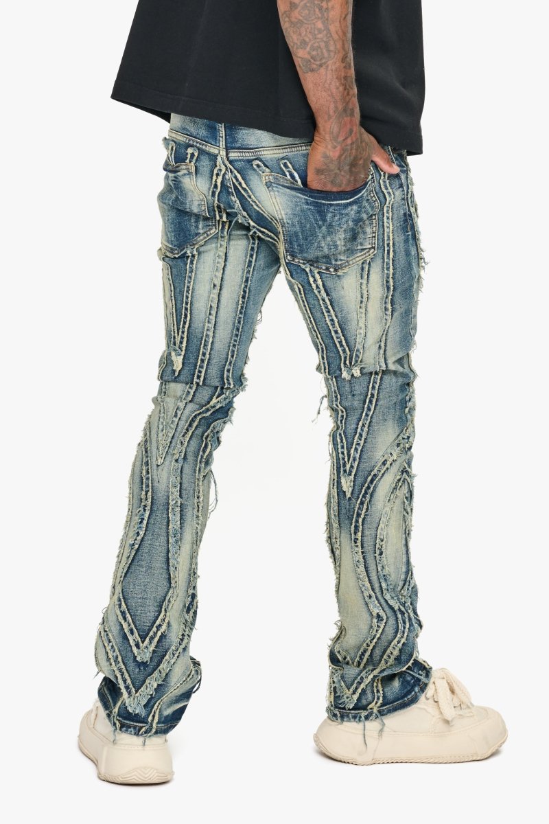 Strava Blue Washed Stacked - Valabasas