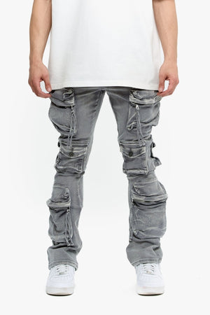 "AURA" DIRTY WASH SKINNY JEAN