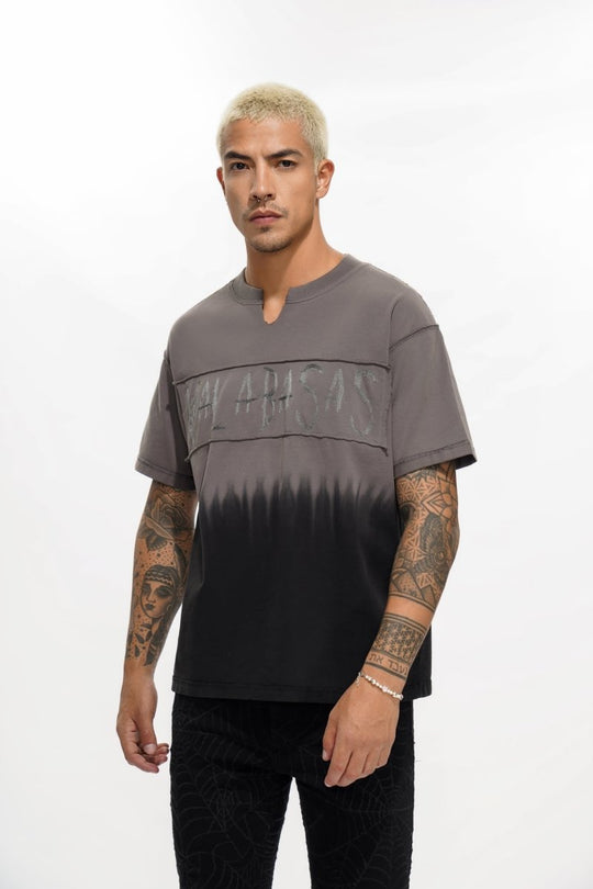 Stroke Grey Black Tee - Valabasas