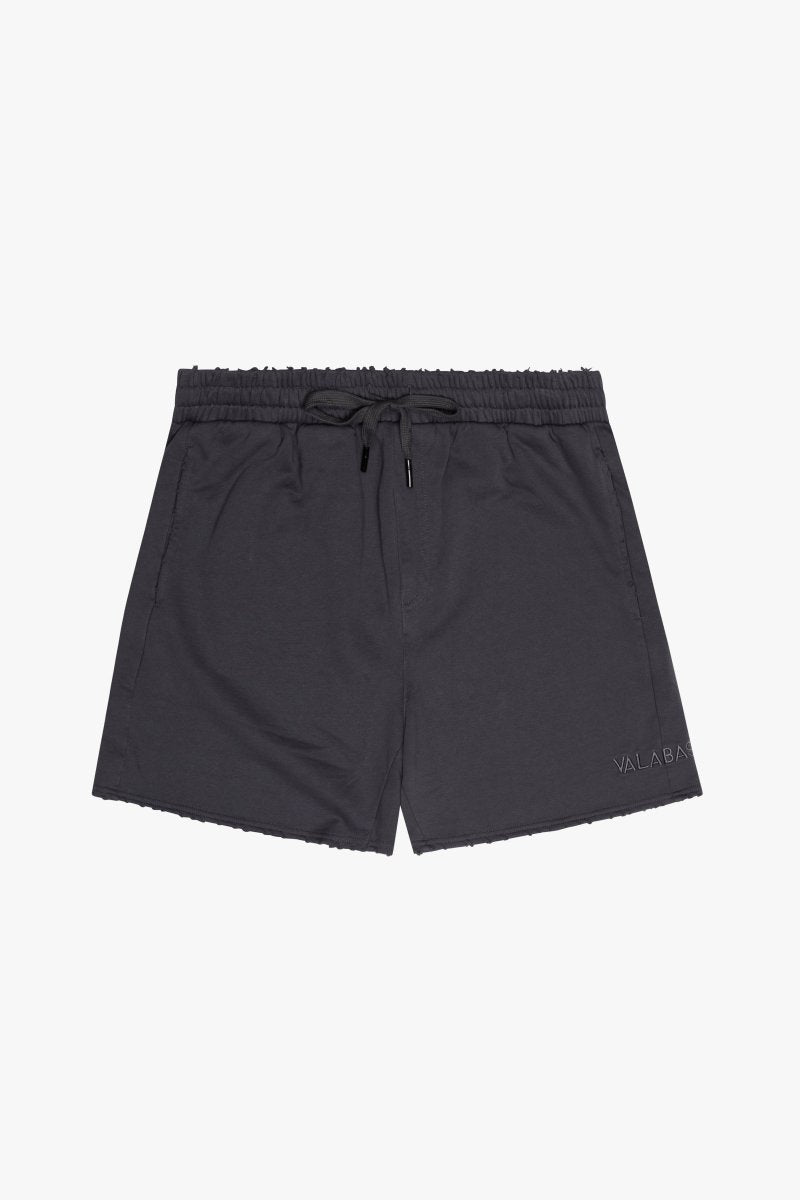 "SUAVA" FRENCH TERRY SHORTS DK. GREY - Valabasas