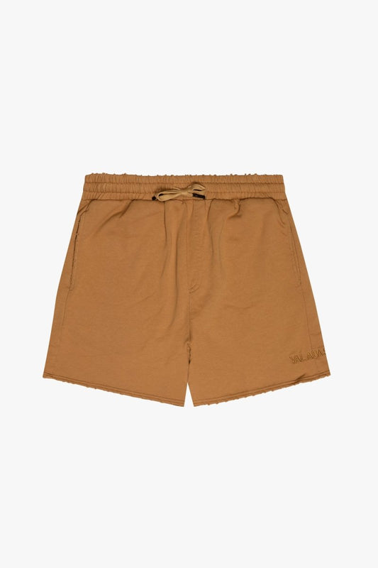 "SUAVA" FRENCH TERRY SHORTS WHEAT - Valabasas