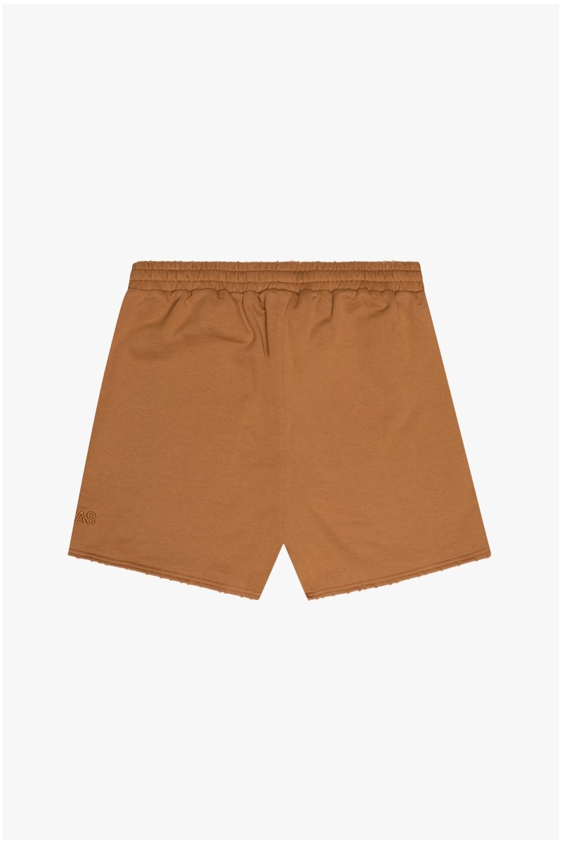 "SUAVA" FRENCH TERRY SHORTS WHEAT - Valabasas