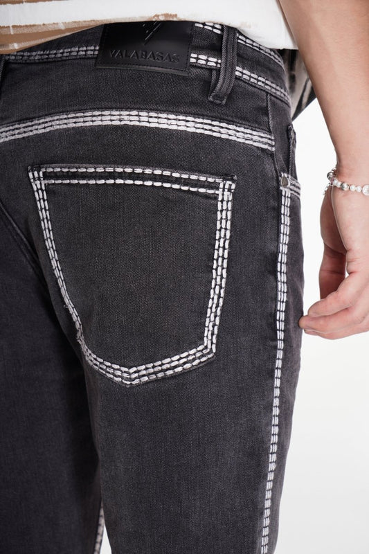 Suite Skinny Grey Washed - Valabasas