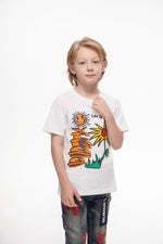 Sun Will Shine Kids Tee White