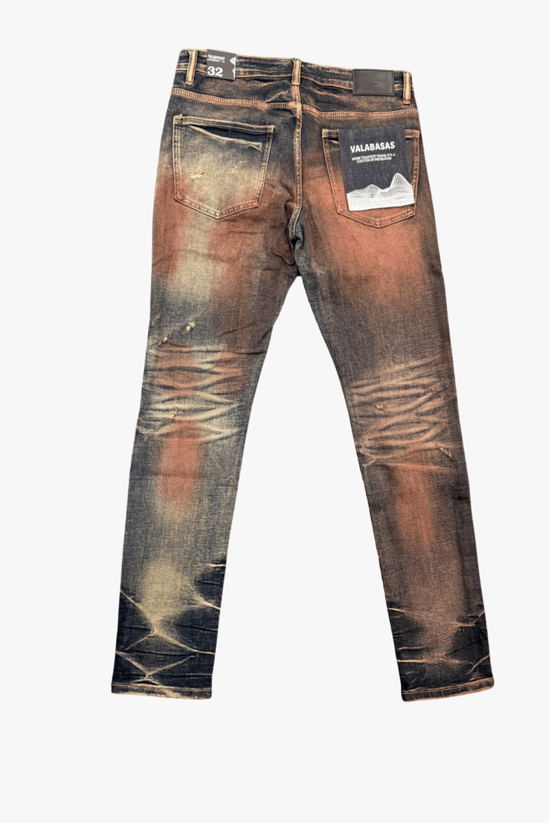 "SUNSET BOULEVARD" SKINNY DENIM