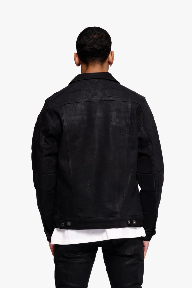 Swift Black Waxed Jacket - Valabasas