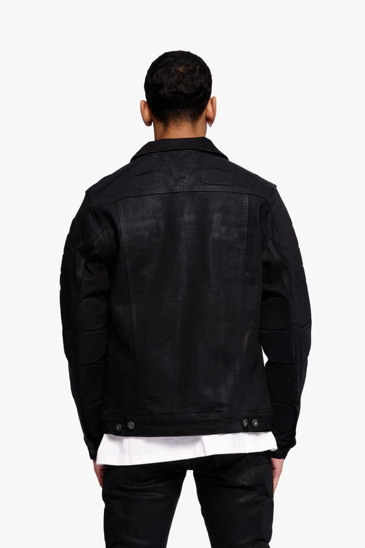 Swift Black Waxed Jacket - Valabasas