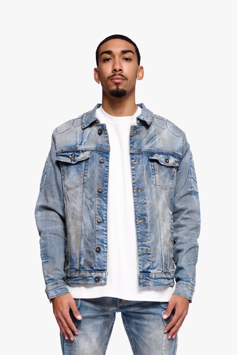 Swift Light Dirty Blue Jacket - Valabasas