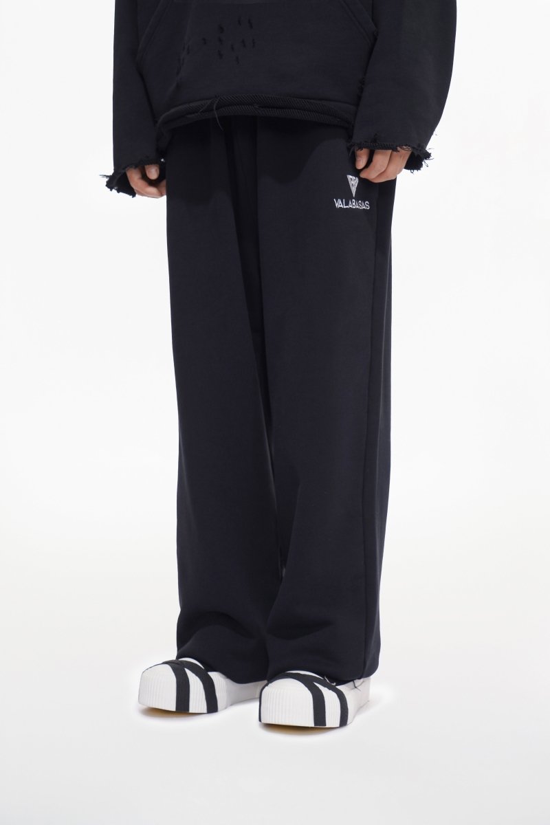 Syndicate Fleece Pants Baggy Black - Valabasas