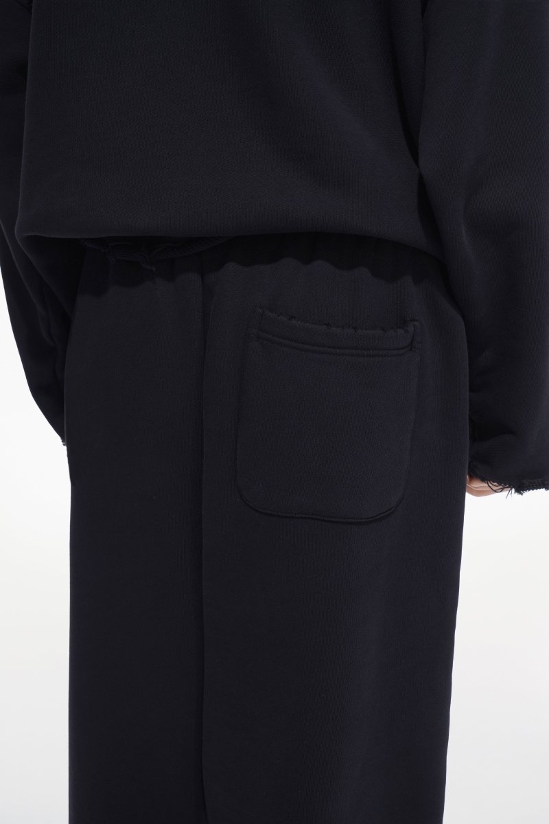 Syndicate Fleece Pants Baggy Black - Valabasas