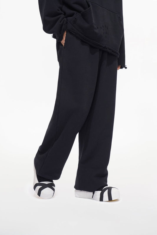 Syndicate Fleece Pants Baggy Black - Valabasas