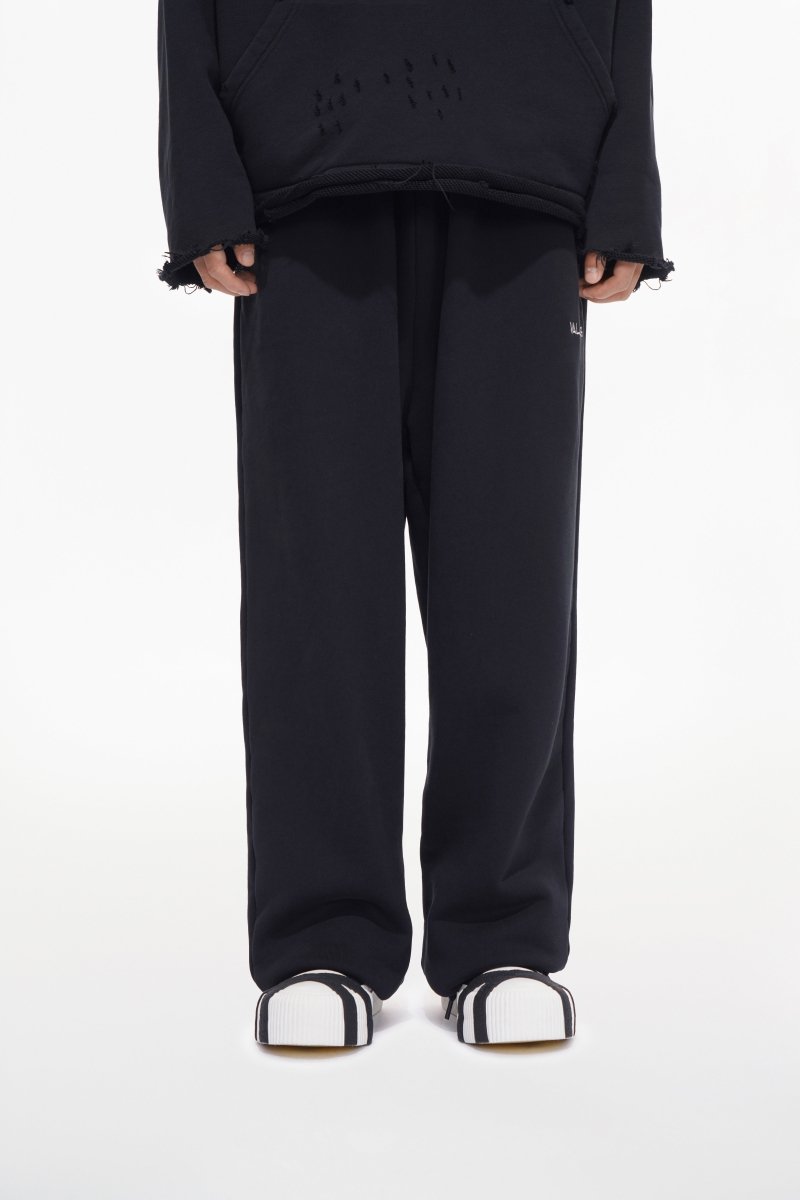Syndicate Fleece Pants Baggy Black - Valabasas