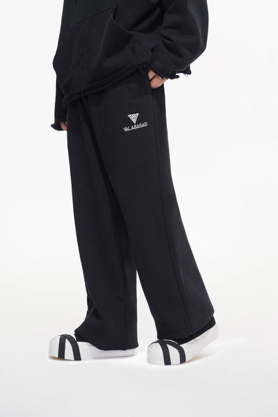 Syndicate Oversized Fleece Pants Baggy Black – Valabasas