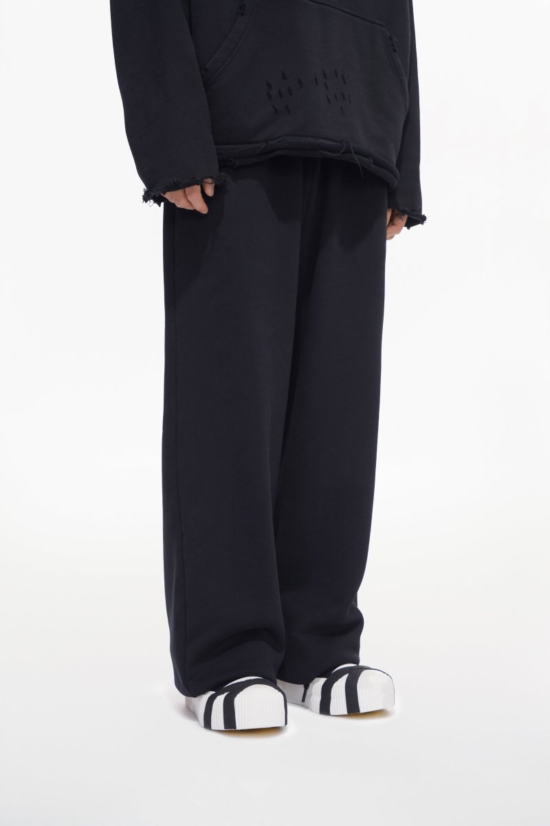Syndicate Fleece Pants Baggy Black - Valabasas