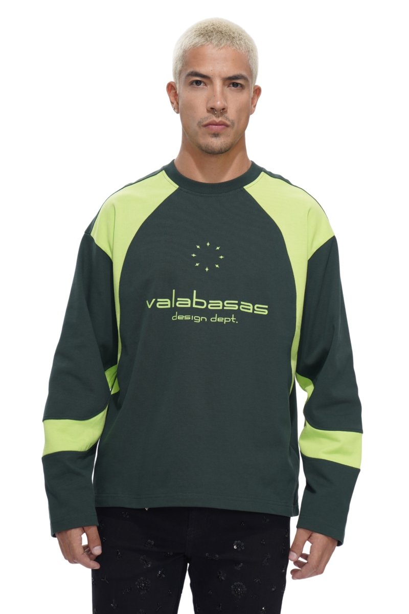 System Green Crew Neck - Valabasas