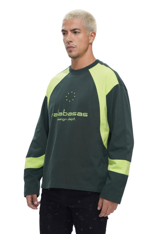 System Green Crew Neck - Valabasas