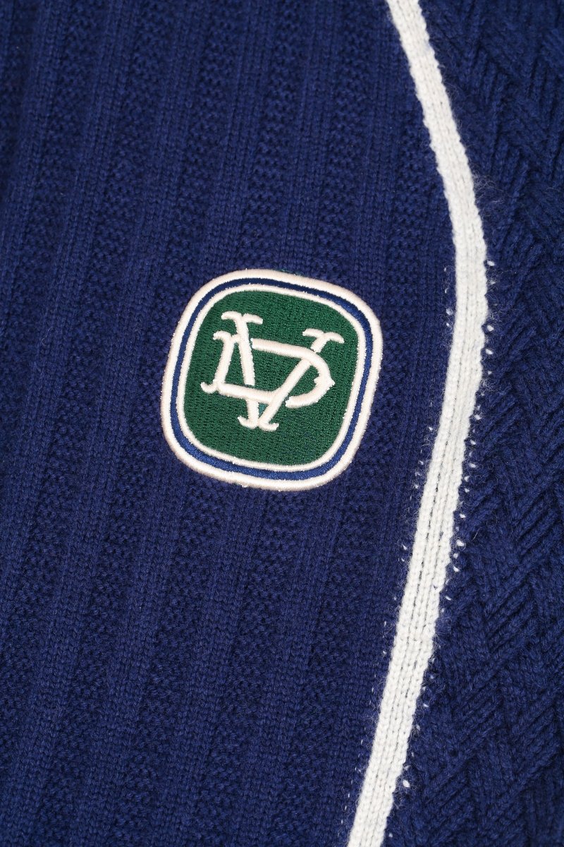 Tacto Knit Pants – Blue (Cashmere Blend) - Valabasas