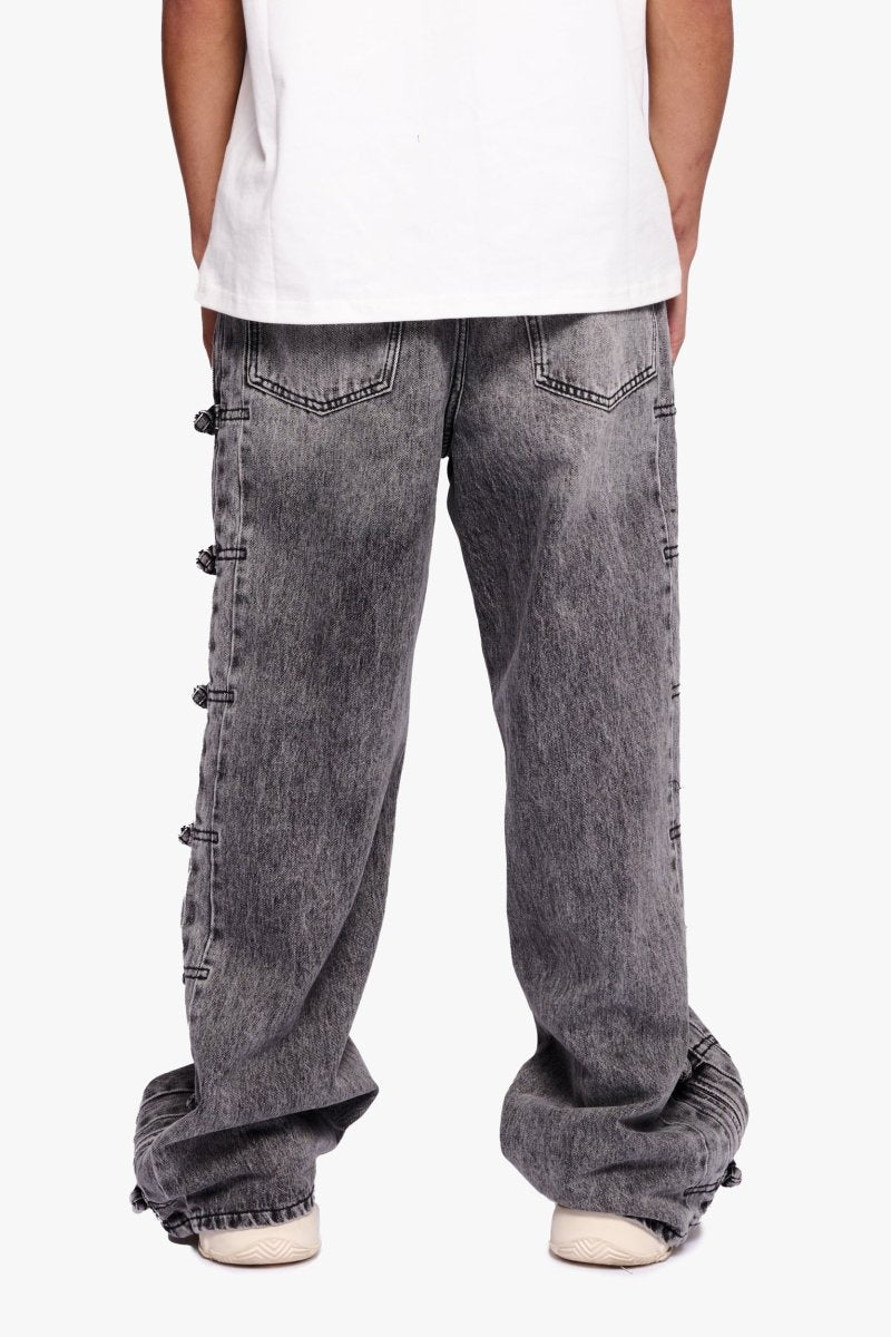 Tagged Grey Wash Baggy - Valabasas