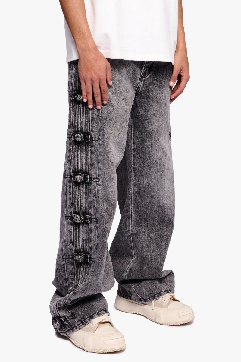 Tagged Grey Wash Baggy - Valabasas