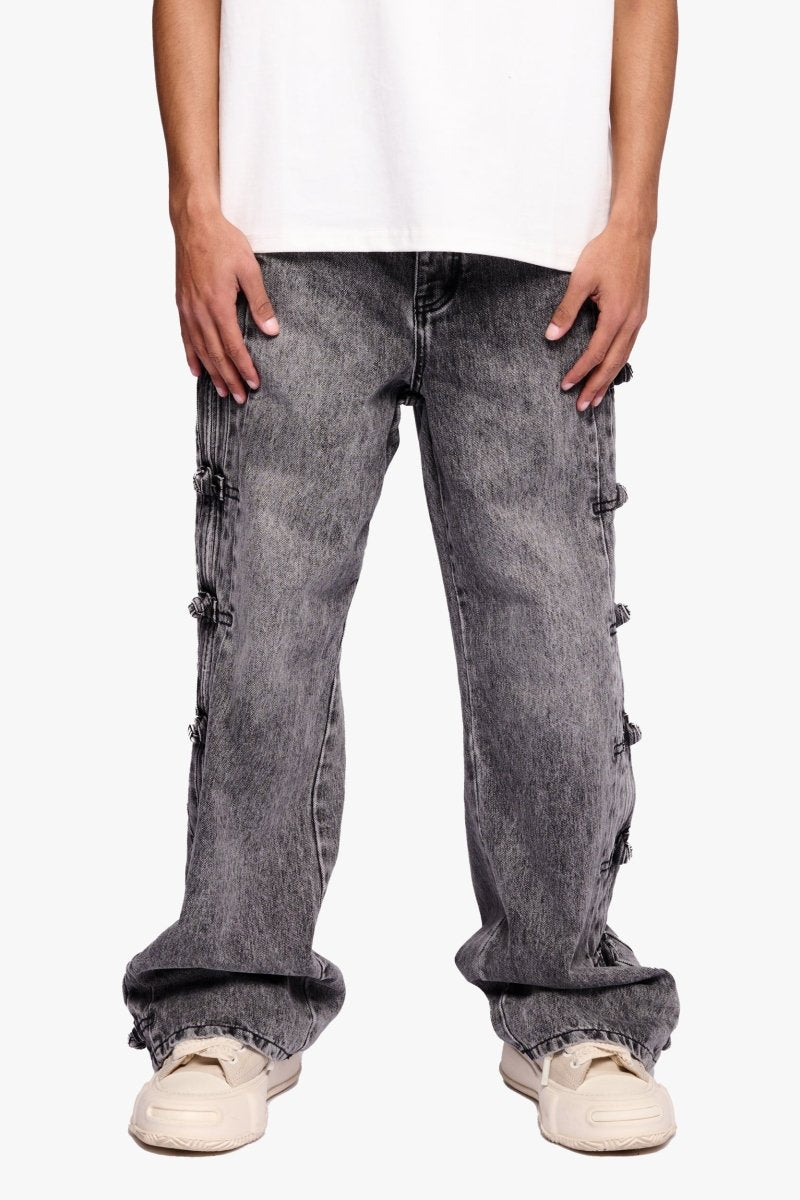 Tagged Grey Wash Baggy - Valabasas