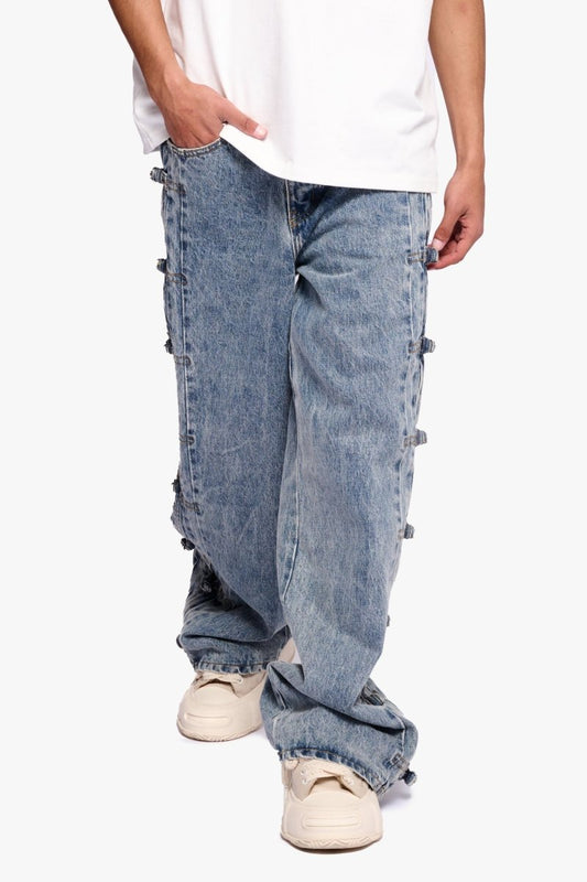 Tagged Medium Blue Baggy - Valabasas