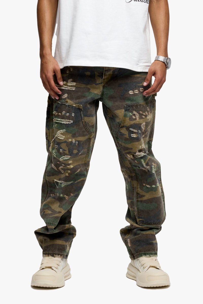 Talgate Straight Pant ER Green - Valabasas