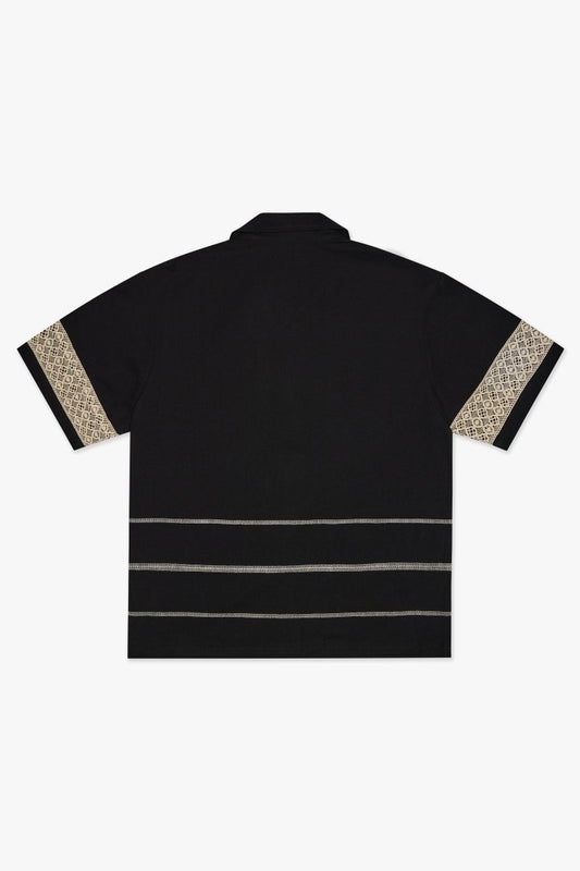 Talia Button Down Black - Valabasas