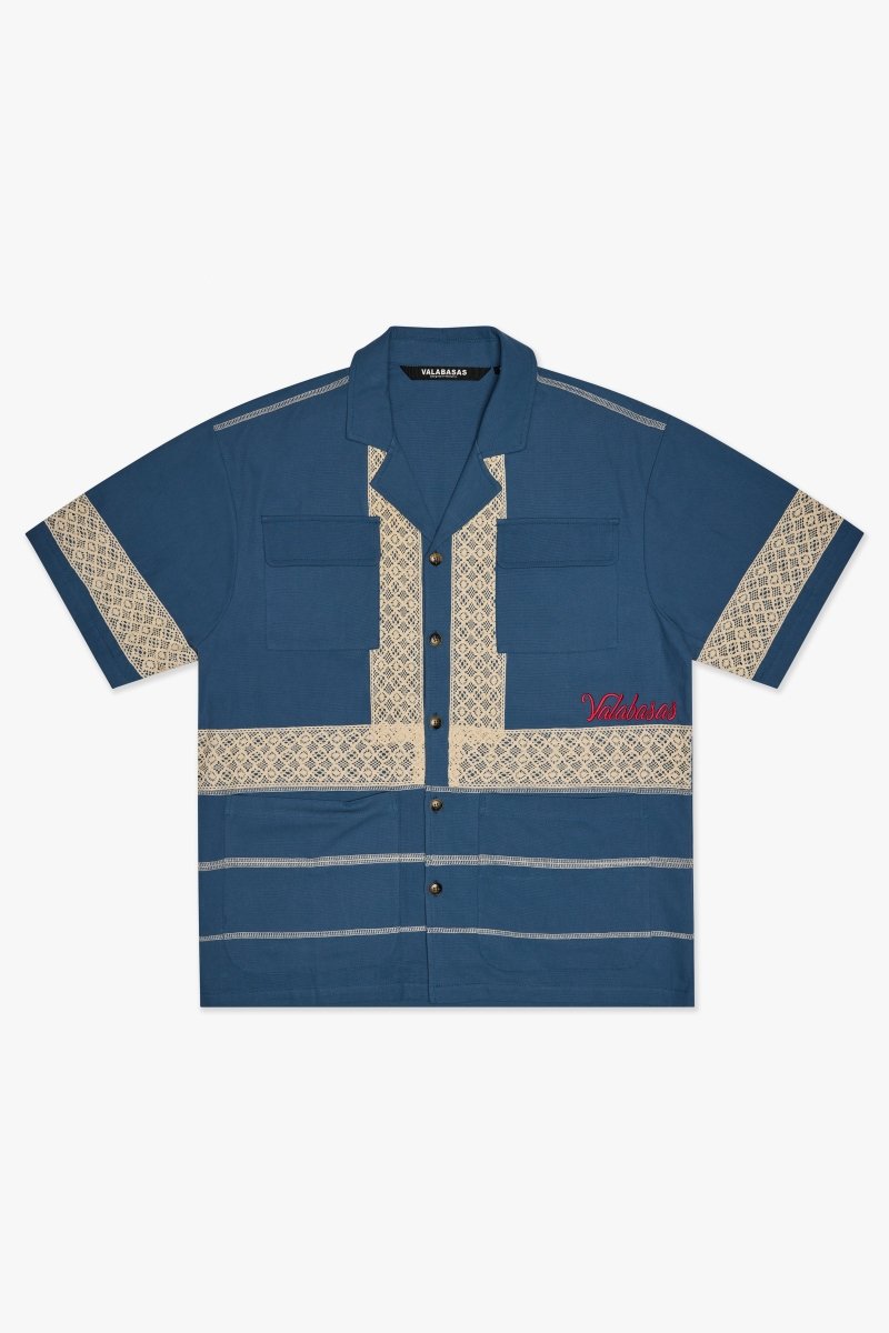 Talia Button Down Blue - Valabasas