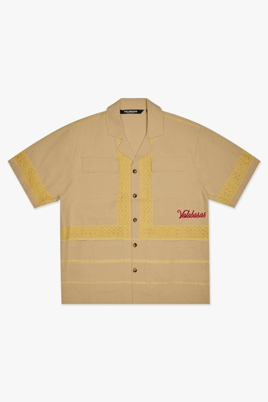 Talia Button Down Cream - Valabasas