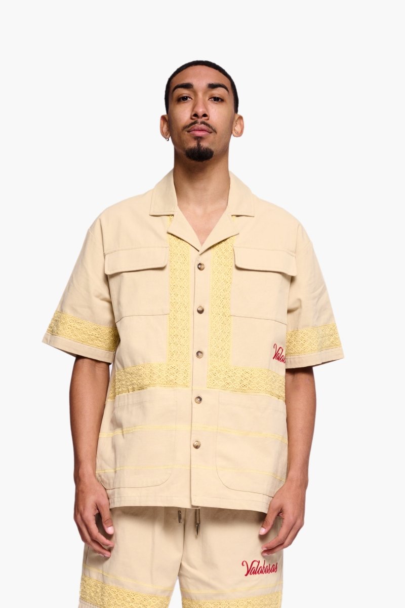 Talia Button Down Cream - Valabasas