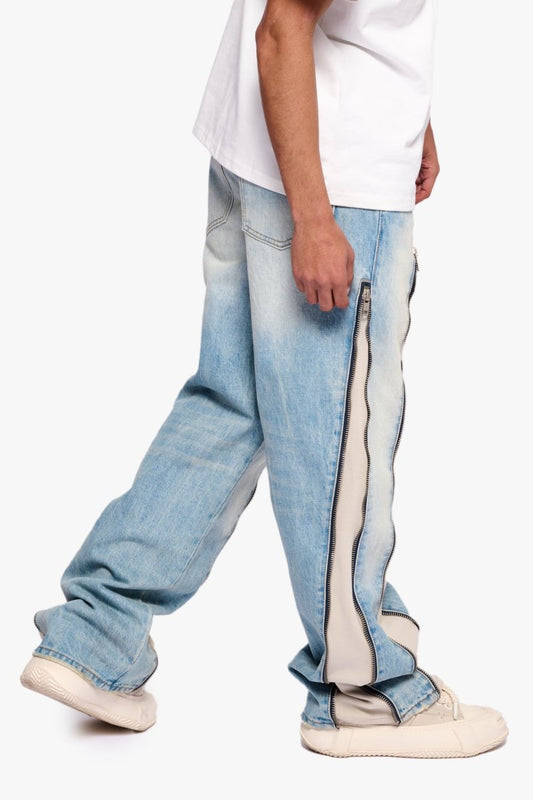 Tarnish Baggy Blue Off - white - Valabasas