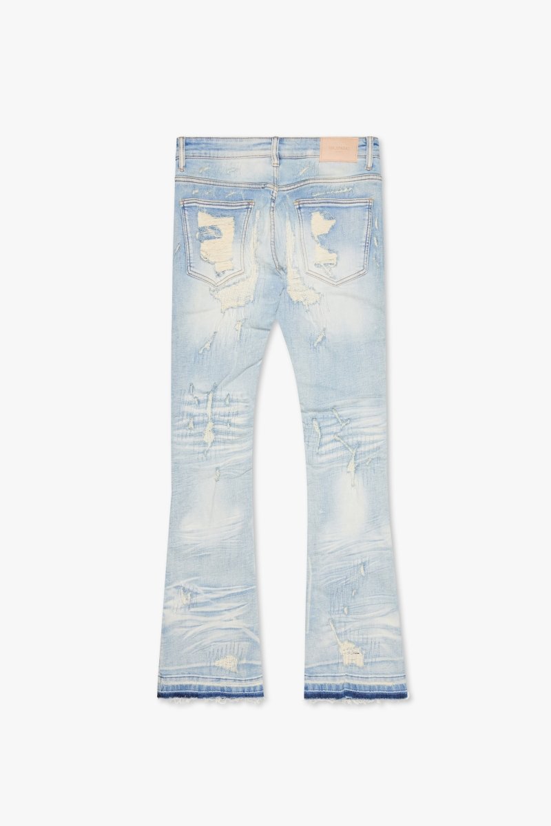 "TEARAWAY" STACKED LIGHT BLUE WASH - Valabasas