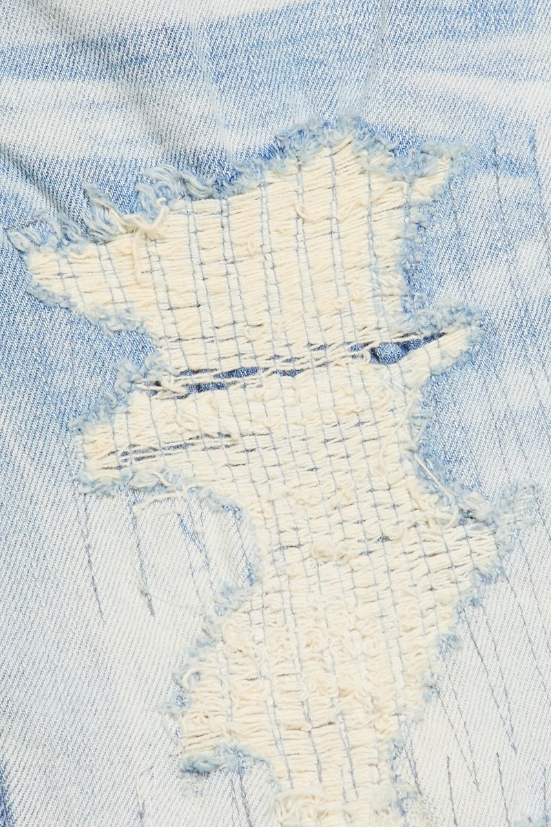 "TEARAWAY" STACKED LIGHT BLUE WASH - Valabasas