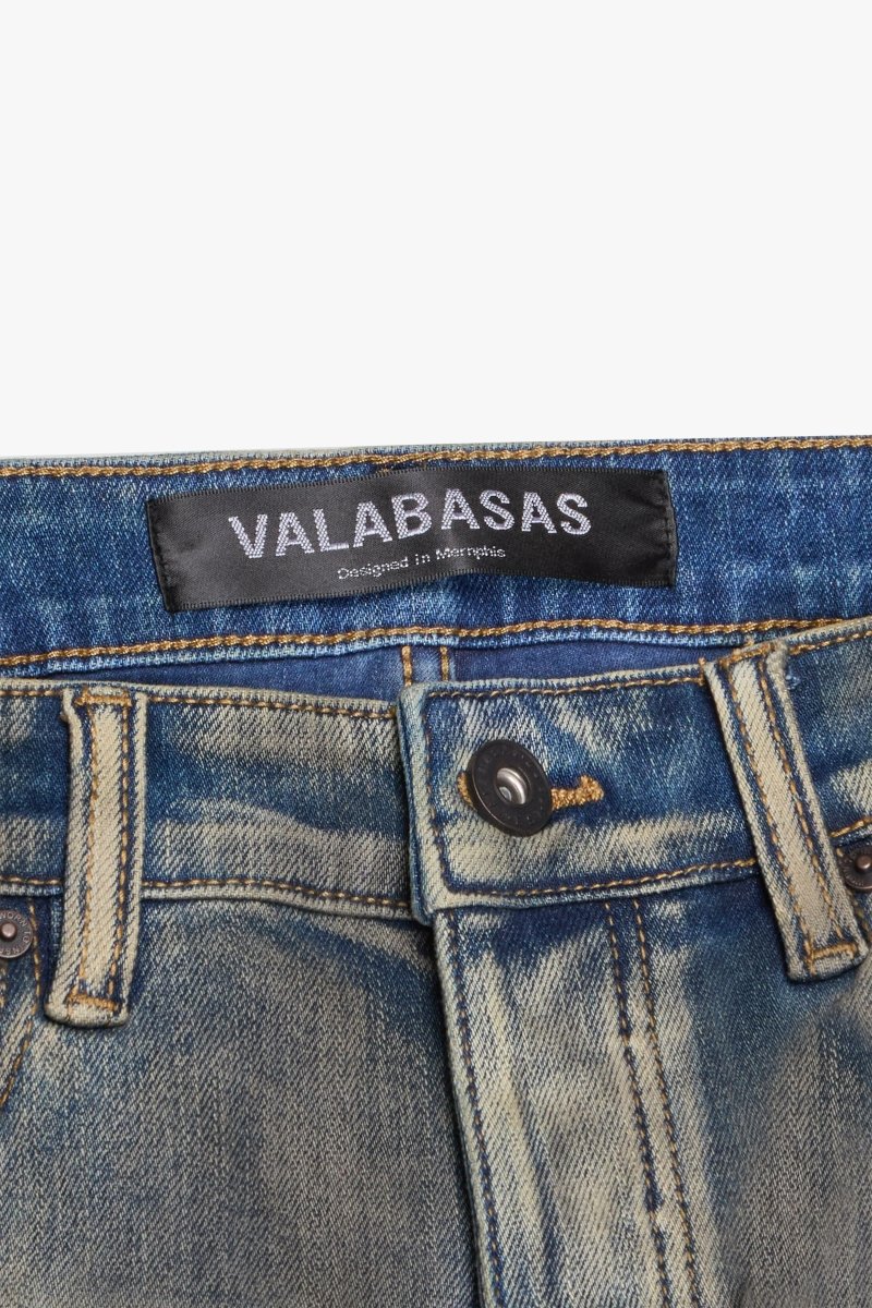 Tedamin Lt. Vintage Blue Washed Skinny - Valabasas