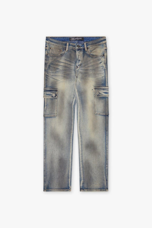Tedamin Lt. Vintage Blue Washed Skinny - Valabasas