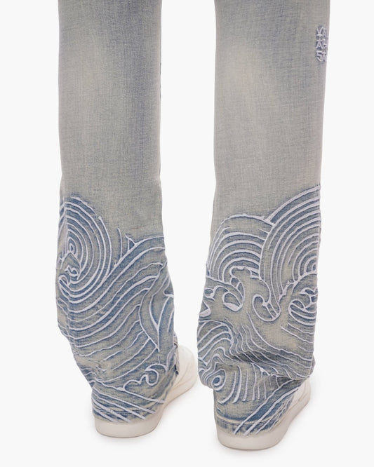 Tenka Stacked Denim Light Blue Wash - Valabasas