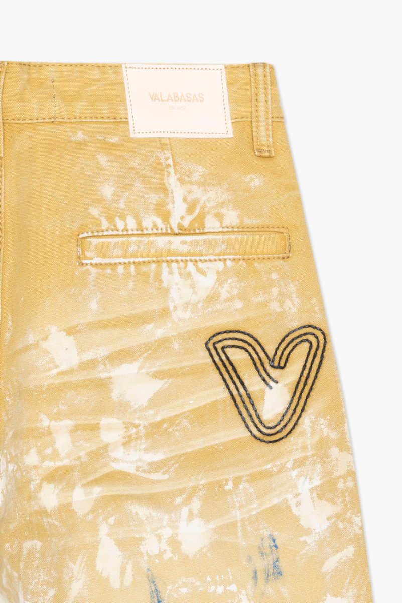 "THAHAB" STRAIGHT PANT KHAKI MULTI - Valabasas