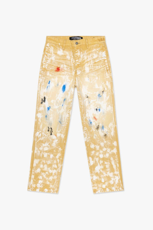 "THAHAB" STRAIGHT PANT KHAKI MULTI - Valabasas