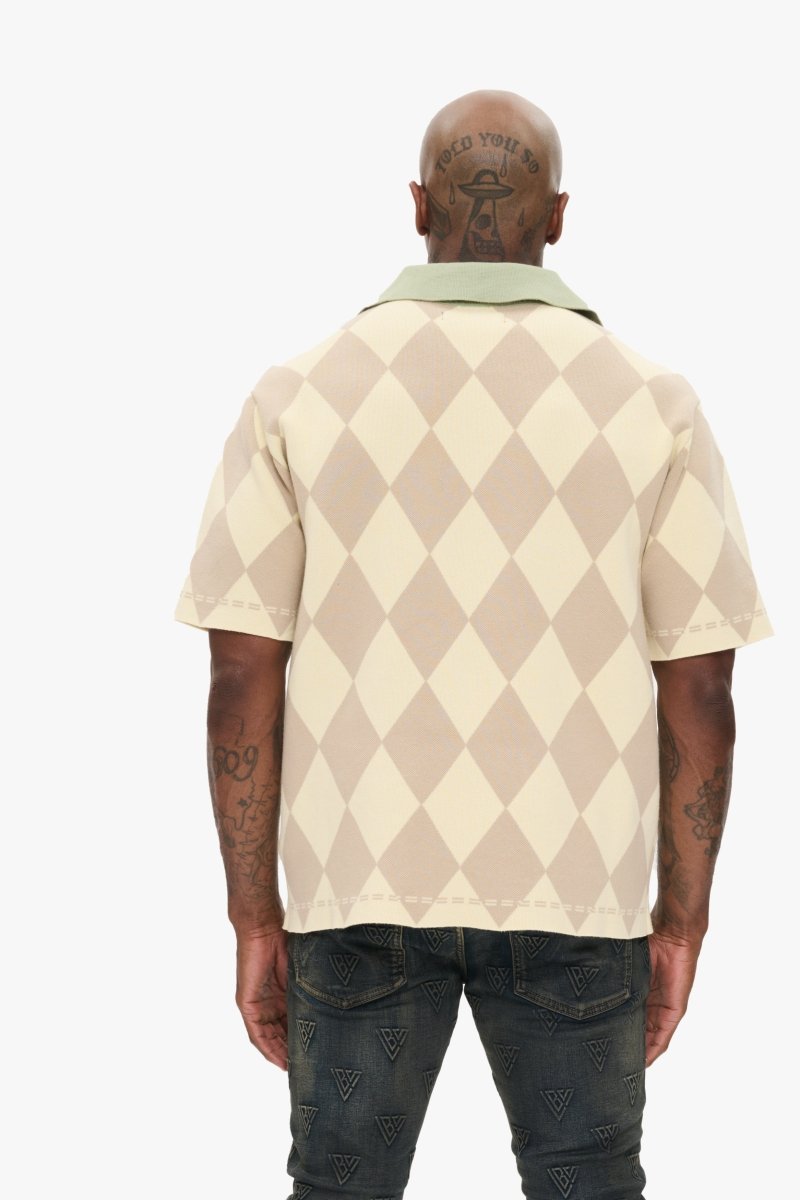 Thanya Polo Button Up Cream