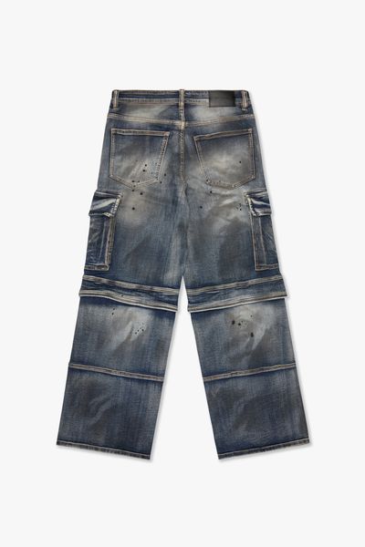 "THE SPOT" VITNAGE WASH BAGGY DENIM