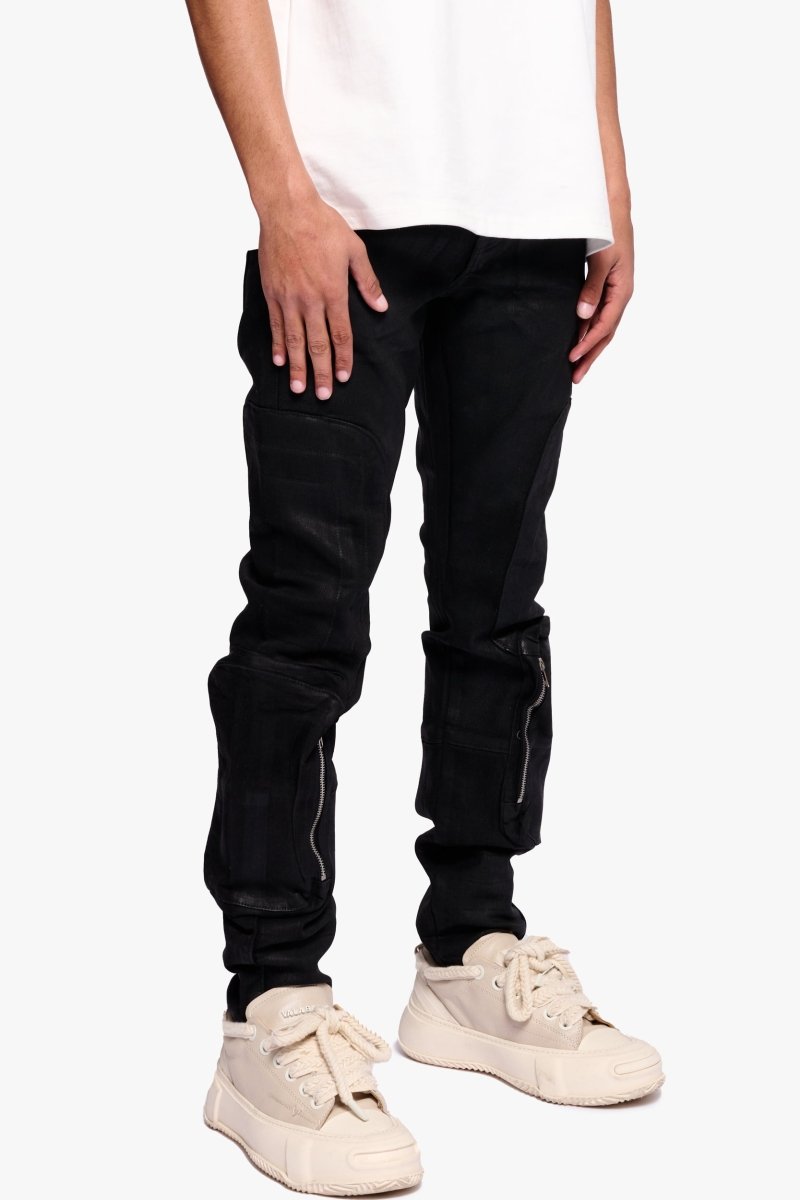 Thrust Black Waxed Skinny - Valabasas