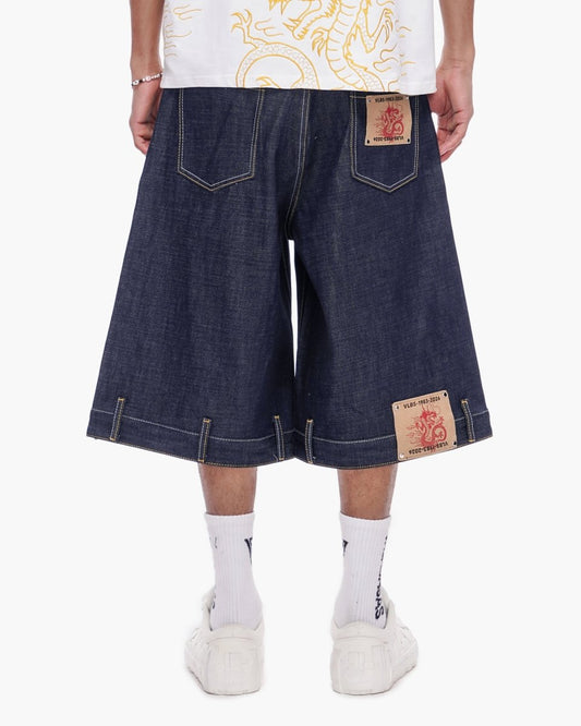Tora Baggy Jorts Indigo - Valabasas