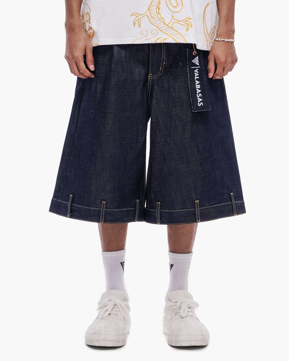Tora Baggy Jorts Indigo - Valabasas