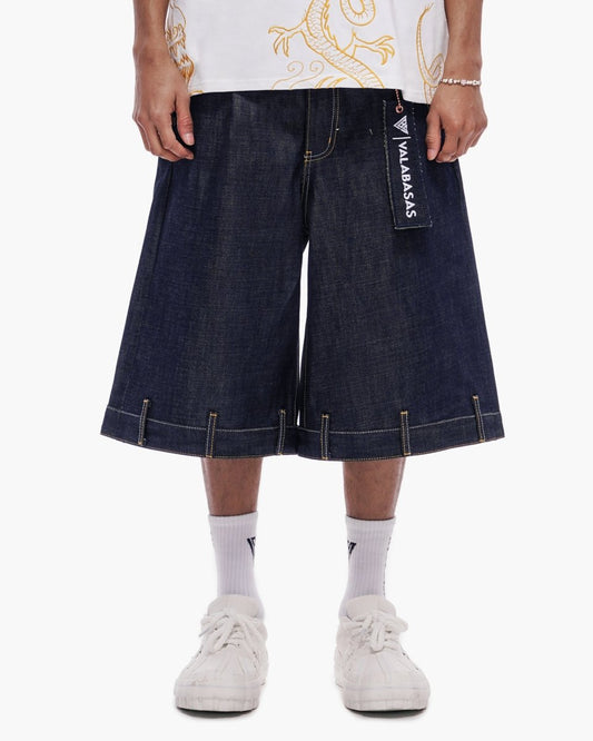Tora Baggy Jorts Indigo - Valabasas