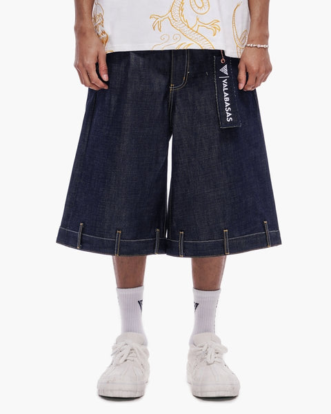 Tora Baggy Jorts Indigo – Valabasas