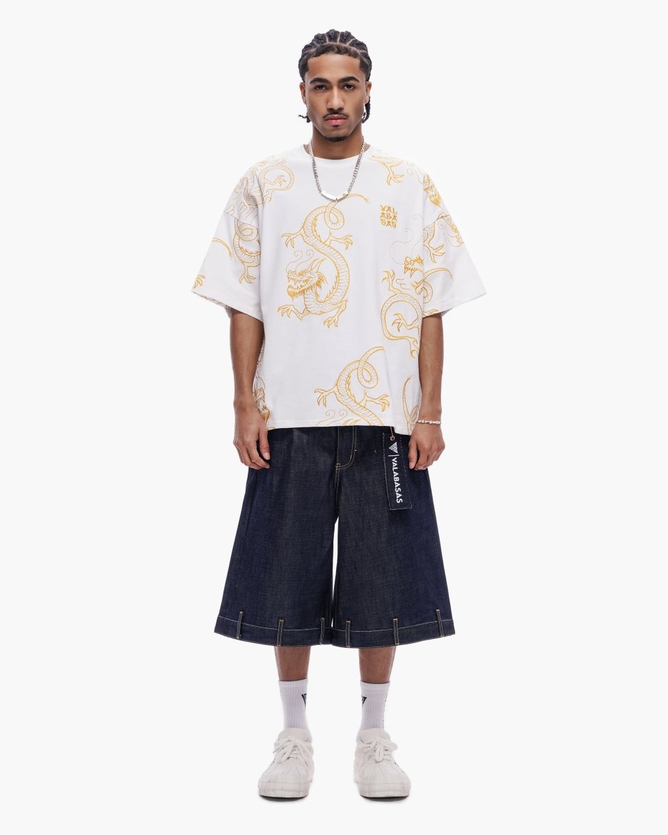 Tora Baggy Jorts Indigo - Valabasas