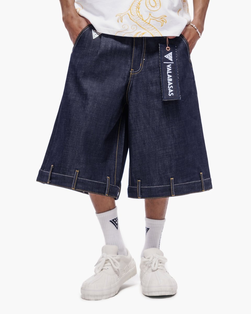 Tora Baggy Jorts Indigo - Valabasas