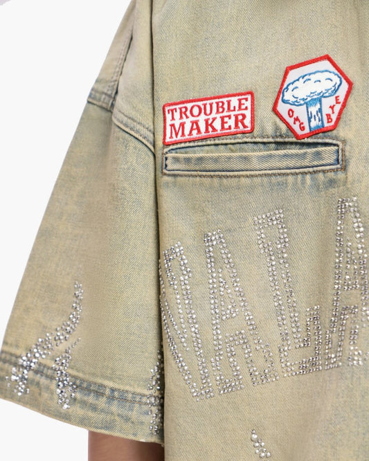 Torch Denim Woven Vintage Wash - Valabasas